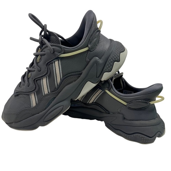 adidas Shoes - Adidas Ozweego Women Sneakers Gray Leather Adiprene Shoes Size US 6.5